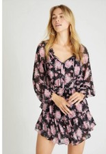 LOVESHACKFANCY Popover Raven Mini Dress Size X-Small NWT $425