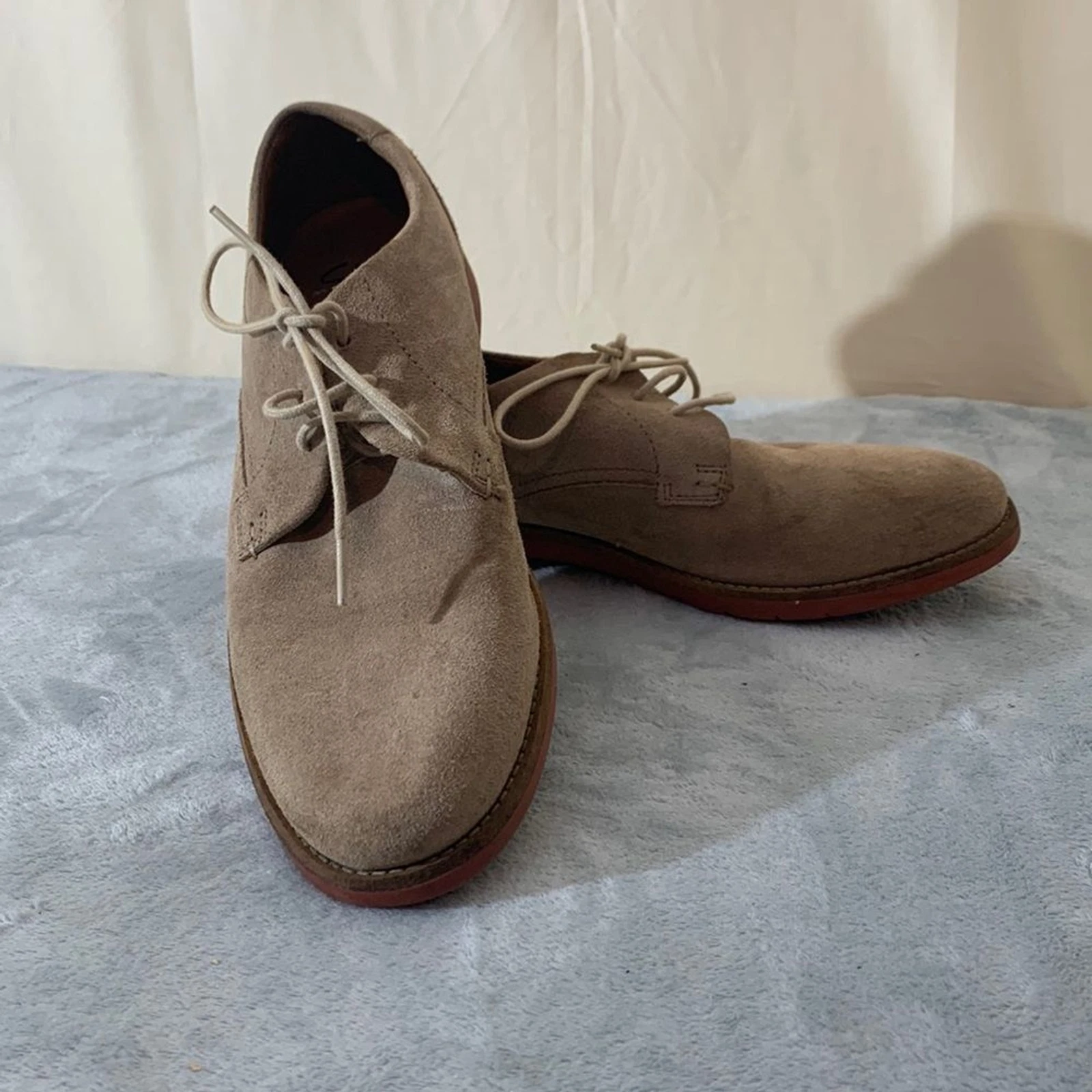 CLARKS Oxford uomo Clark scamosciate derby’s taglia 10