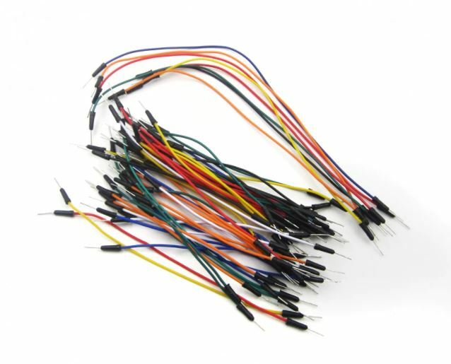 65 x Solderless Breadboard Jumper Leads Wires Cables Arduino PIC Raspberry Pi