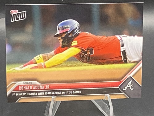 2023 Topps Now 451 Ronald Acuña Jr.