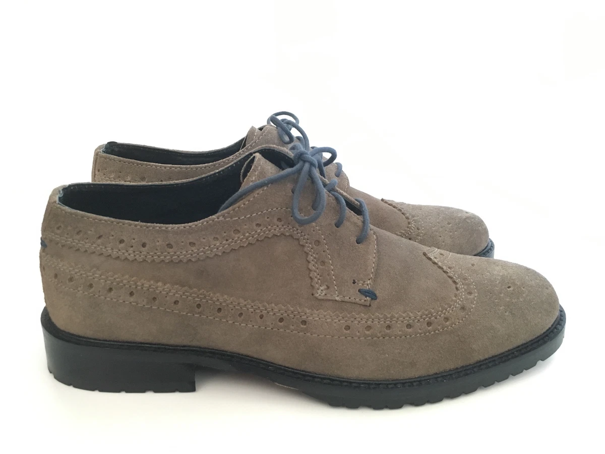 Ben sherman distressed suede oxford sale