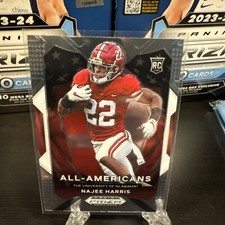 2021 Panini Prizm Draft Picks All-American Silver Najee Harris #193 Rookie RC