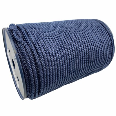 Elastische Kordel Geflochten Bi-Color 5mm Schwarz-rosa | Kordeln Geflochten | Kordeln