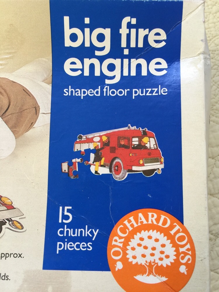 orchard toys big fire engine puzzle