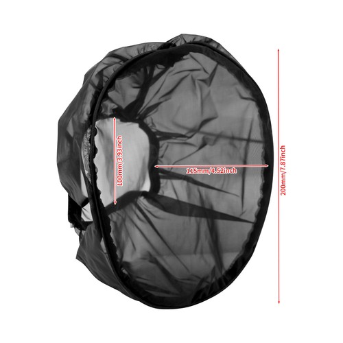Air Filter Cleaner Protective Rain Sock Cover Fit For Harley Touring Softail - Picture 7 of 18