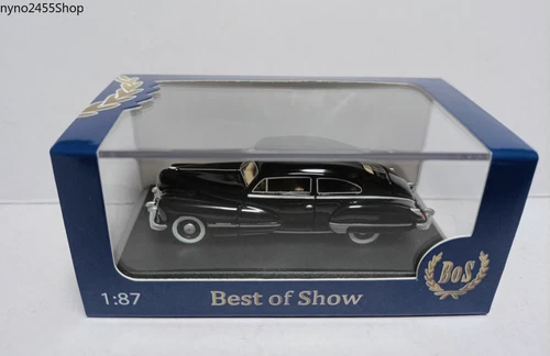 BOS 1/87 Resin Automodell Cadillac Series 62 Club Coupe schwarz - Bild 5 von 5