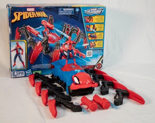 Hasbro Marvel Spider-Man Crawl 'N Blast Spider with Action Figure
