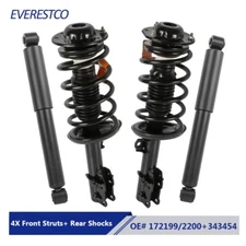 Set(4) Complete Front Struts & Rear Shocks For 2004-2007 Chevy Malibu