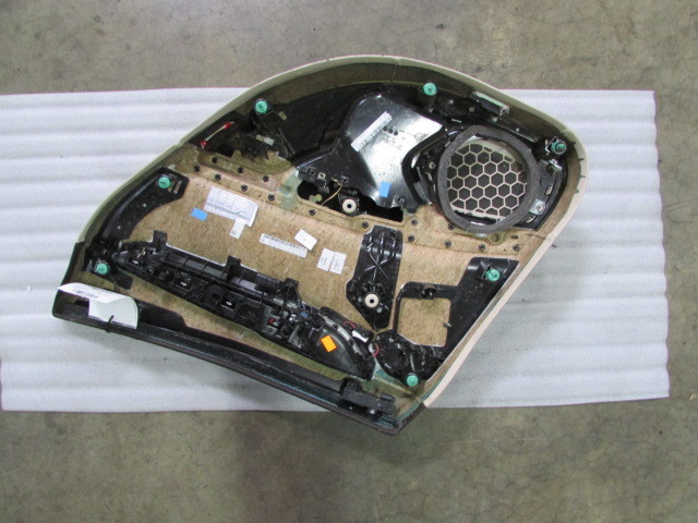 Maserati Ghibli, LH Rear Interior Door Panel, Beige/Black, Used, P/N 6700189580