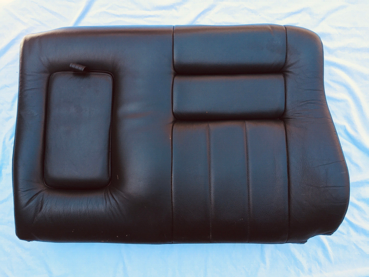 Volvo 740 760 940 960 1985-1992 WAGON LEATHER REAR SEAT 2ND ROW CHARCOAL  GREY BL