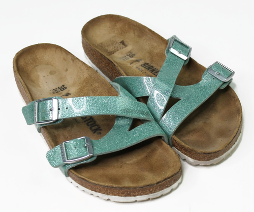 Birkenstock Yao Balance Adjustable Slide Sandals Magic Galaxy Mineral US 7 EU 38 - Picture 14 of 23