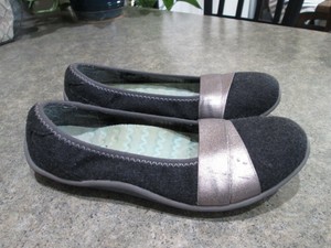 dr scholls silver flats