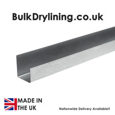 1no METAL FURRING MF6a PERIMETER 3.6m LONG (UK MANUFACTURED) only £2.59ea + VAT!