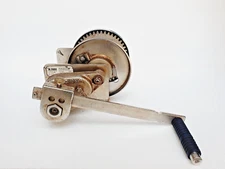 THERN A8062 M4042PBSS Spur Gear Hand Winch 1000 lbs, Stainless Steel