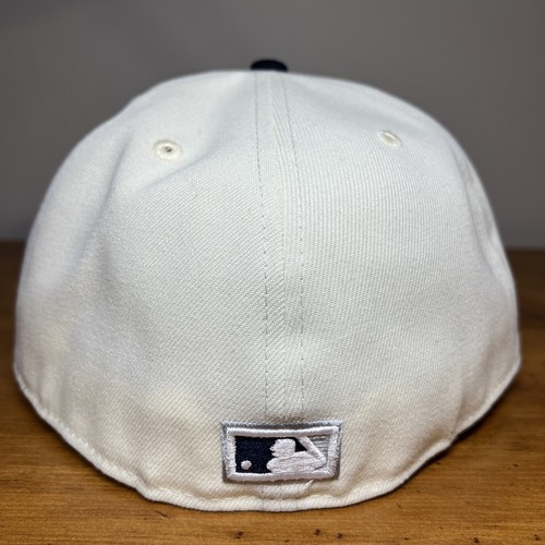 New Era New York Yankees 59Fifty Cream Blue 1960 All Star Game Cap Hat Sz 7 3/4 - Picture 3 of 11