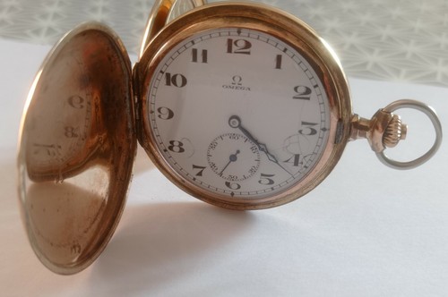 Orologio da tasca Omega Placato Oro Calibro 18SPB | eBay