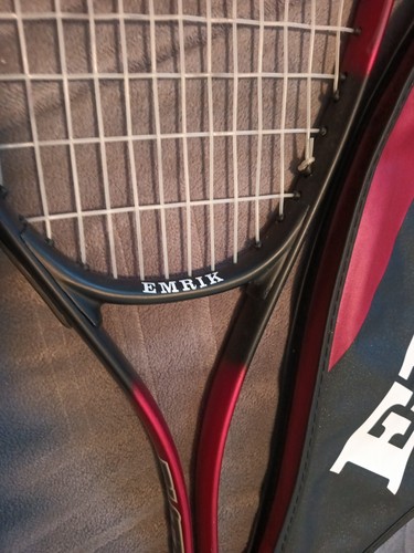 Emrik Blitz Graphite Squash Racquet - Vgc With Cover 27" Long - Afbeelding 4 van 7