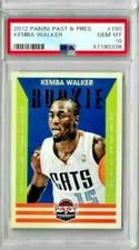 2012 Panini Past and Present Kemba Walker PSA 10 RC