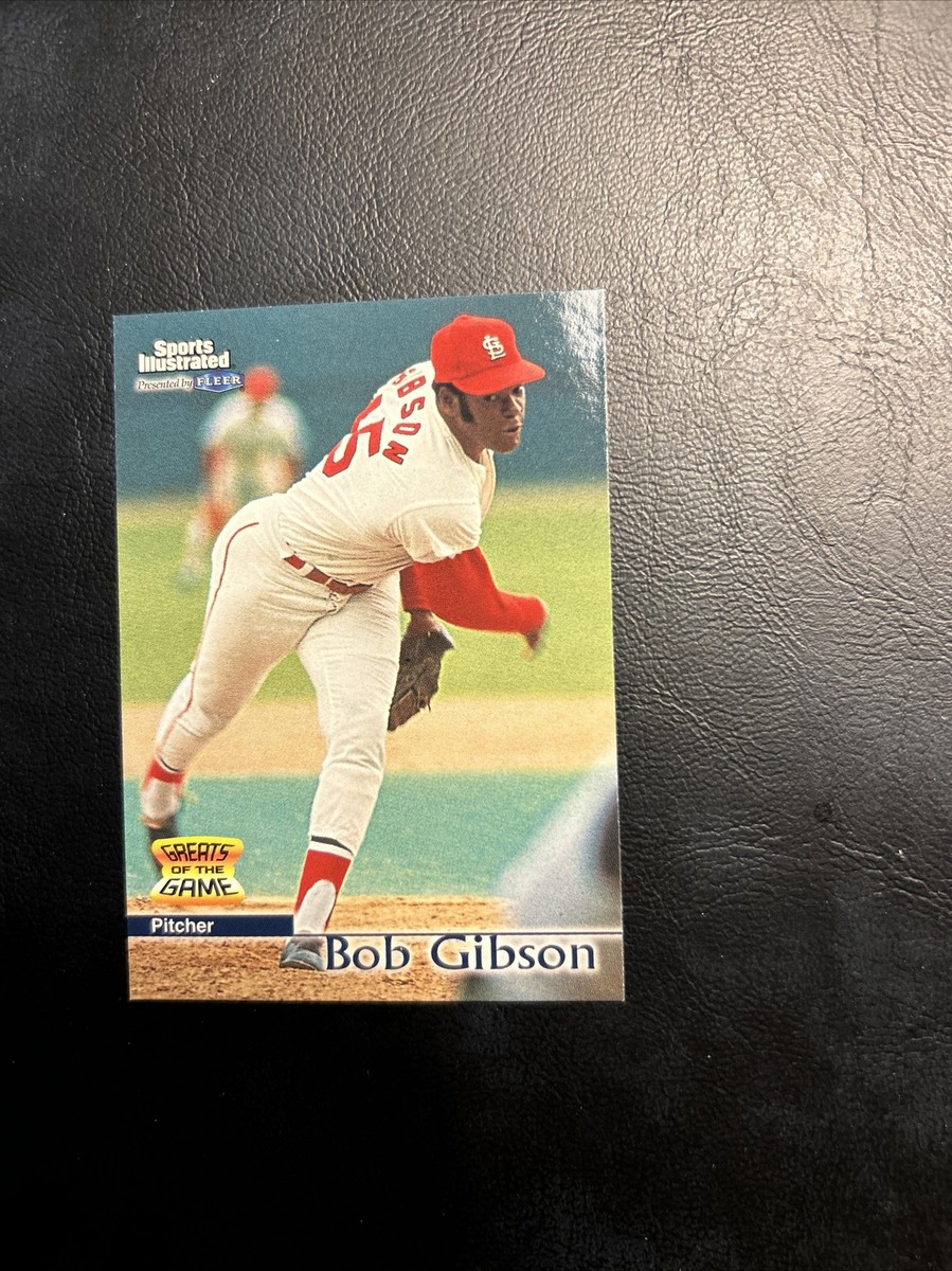 B99a #45 Bob Gibson, St. Louis Cardinals, 1999 Sports Illustrated