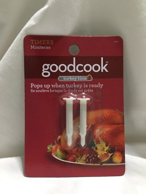 Goodcook Timers Pop Up Turkey Timers 2 Piece Set NEW!