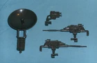 vintage G.I. GI JOE gijoe HEADQUARTERS WEAPONS PARTS LOT #10