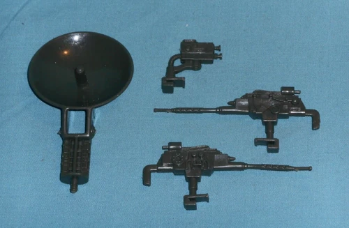 vintage G.I. GI JOE gijoe HEADQUARTERS WEAPONS PARTS LOT #10