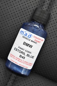 BMW ESTORIL BLUE B45 PAINT TOUCH UP KIT 30ML 1 3 5 7 X1 X3 X5 2012 ON ...