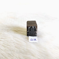 Vintage Goddess Durga Design Metall Holz Druckstempel Siegel 51A