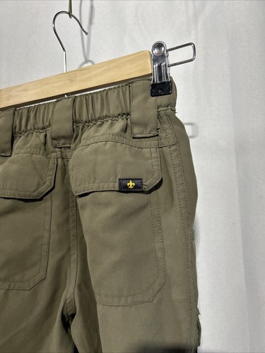 Boys Scouts Of America Cargo Pants Youth Size XSmall Convertible - Picture 4 of 9
