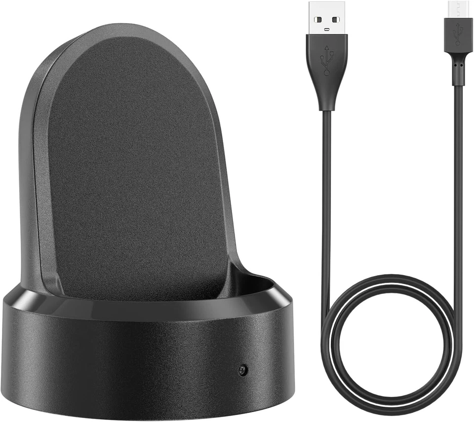 Wireless Charging Dock Charger for Samsung Galaxy Watch Gear S3 Frontier Classic - Image 2 of 3
