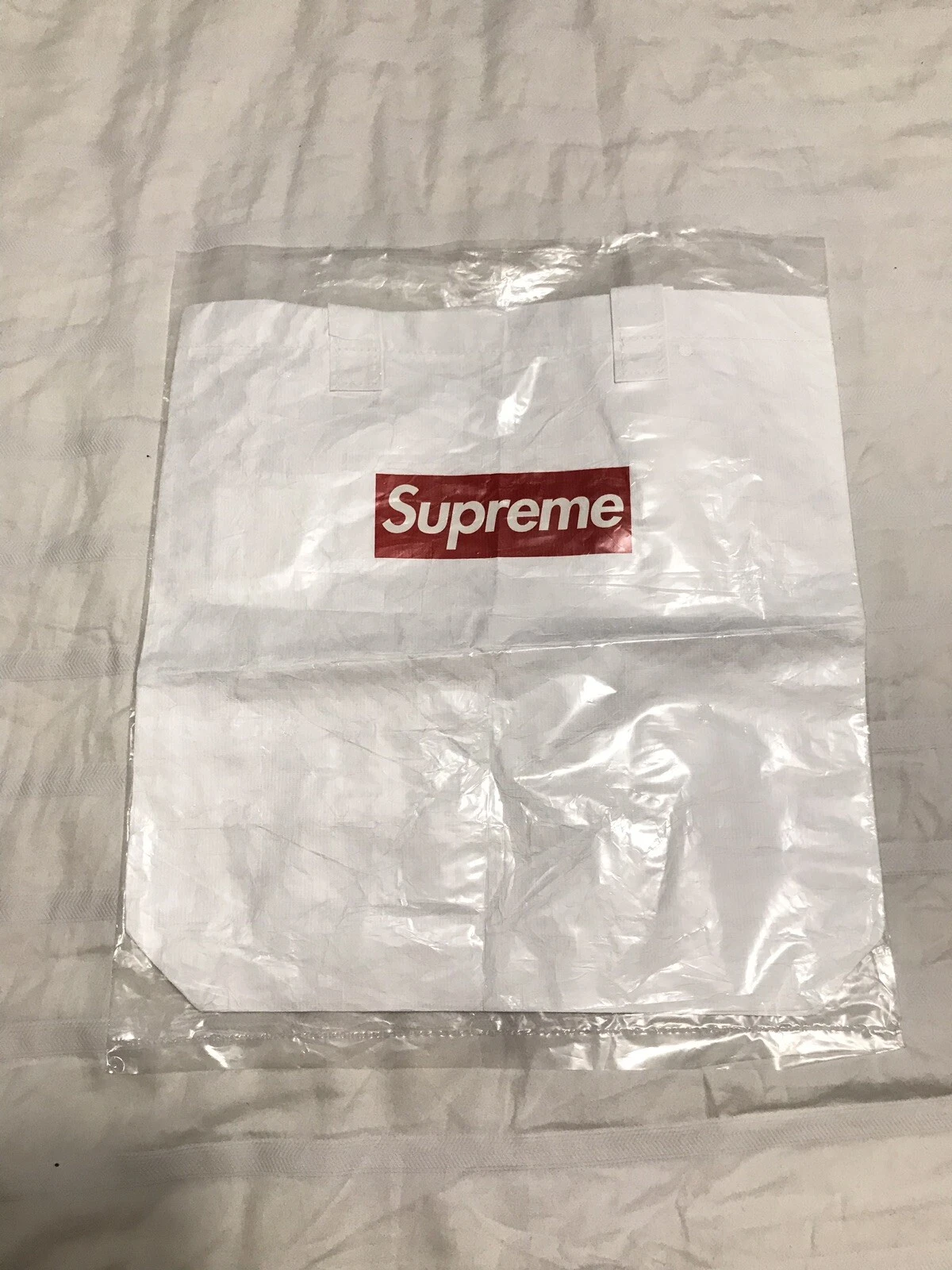Sac fourre tout en papier Supreme à emporter style chinois