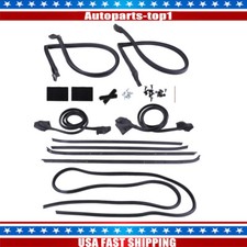 Weatherstrip Seal Kit Door Window Sweep Roofrail Trunk Fit 70-81 Camaro Firebird