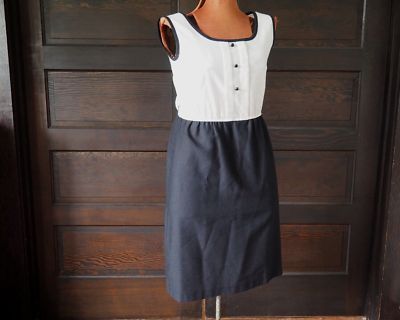black and white tea party dress Stunning 1950's Travilla Party Dress in Black and Ivory Silk / Small –  Xtabay Vintage main image 1