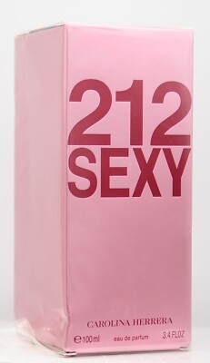 212 Sexy Carolina Herrera 3.4 fl oz Women's Eau de Parfum NEW IN SEALED BOX