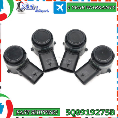 NEW 4PCS PDC Bumper Parking Sensor For Audi Porsche Volkswagen Passat 5Q0919275B