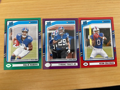 2024 Donruss NFL Football Press Proofs Complete Your Set Pick Your Card
