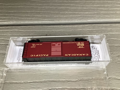 MICRO-TRAINS 1/160 N CANADIAN PACIFIC 40' SD BOX CAR ROAD #29110 F/S 020 00 987 - Picture 17 of 24