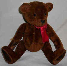 Ballard Baines Bear Company "HUGH" Brown Bear 17" Tall Jointed VERY CUTE!