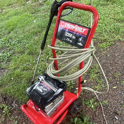 #ad Troy Bilt 2350 PSI 2.0 GPM Gas Cold Water Pressure Washer w Hose Gun Wand $100.00