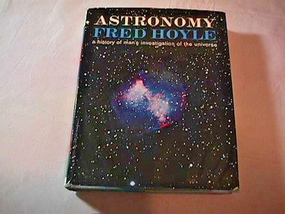VINTAGE 1962 ASTRONOMY HARDCOVER BOOK by FRED HOYLE