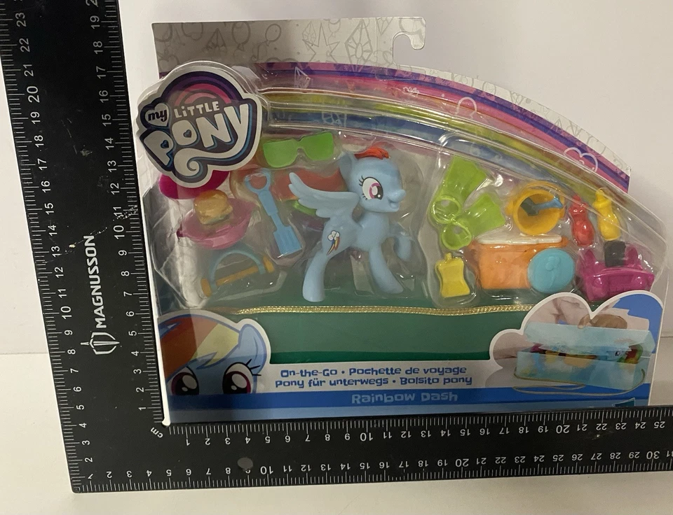 My Little Pony Hasbro - Rainbow Dash On The Go - Pochette de Voyage Neuf - Photo 3/3