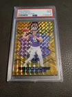 JJ McCarthy Rookie 2024 Panini Mosaic #310 PSA 9 Reactive Yellow Vikings RC