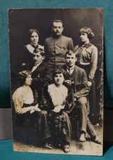 Photo Russian Empire Company Men Women fashion 1910s