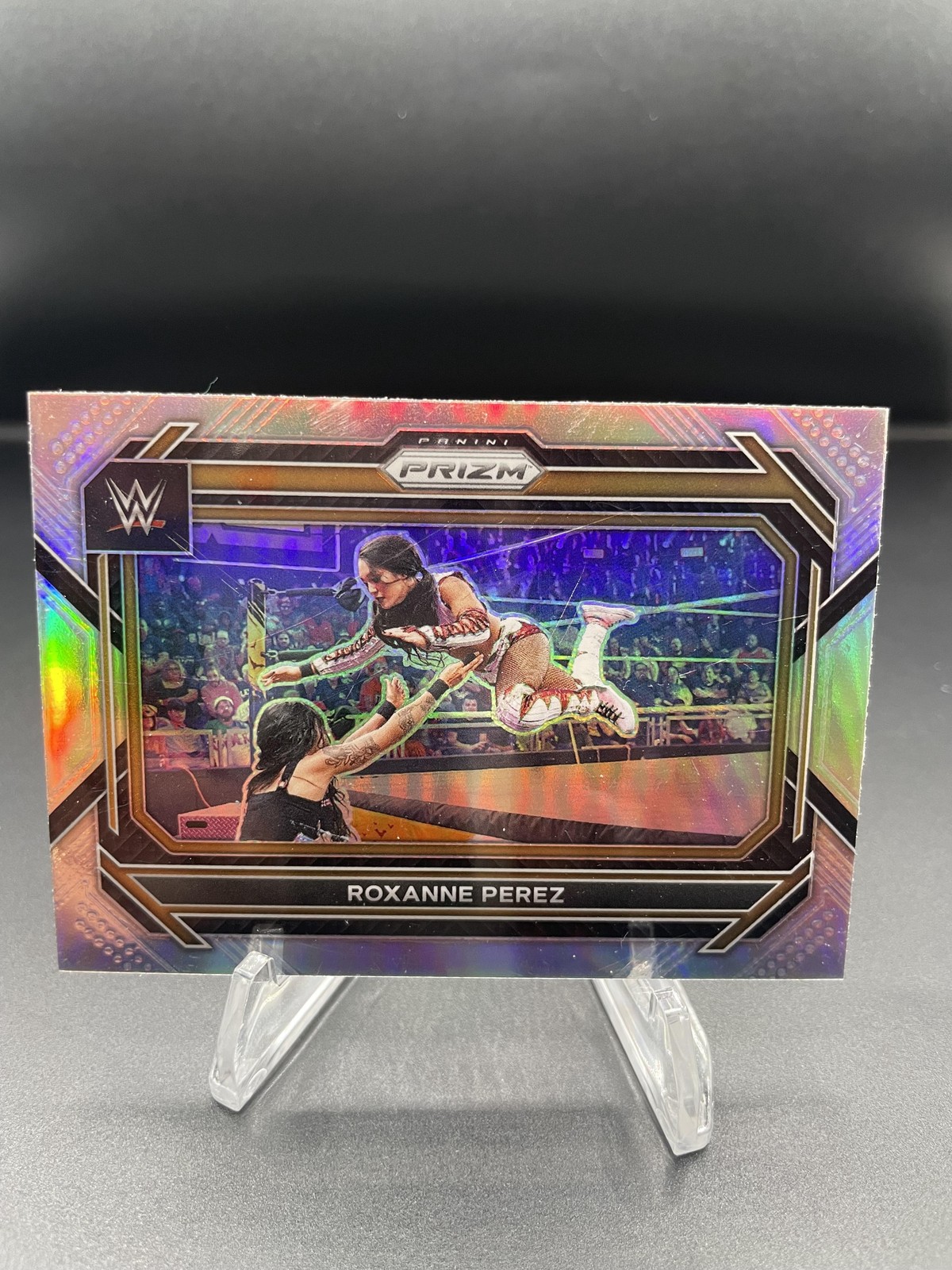 2023 PANINI PRIZM WWE WRESTLING SILVER PRIZM ROXANNE PEREZ #39