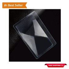 10-Piece Credit Card Magnifiers - 3X Portable Lenses for Reading  Fire Starting