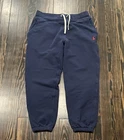 Polo Ralph Lauren Drawstring Sweatpants Men’s Medium Blue Cotton Polyester