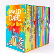 Roald Dahl Collection – 18-Book Complete Box Set, Classic Children’s Stories