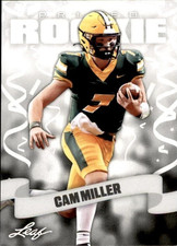 Cam Miller 2025 Leaf PRIZED ROOKIE CARD #34 Mint RC. rookie card picture