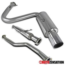 Fit 2005-2010 Scion Tc Chrome Ss N1 Catback Exhaust Muffler System Kit