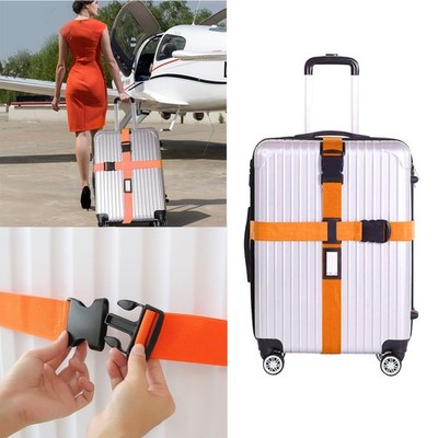 Cross -Style -Koffer -Gepäckpackgürtel (orange) Koffergürtel